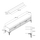 Set për TV Melaminë metalik (HM9517.01)
