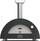 Furrë pice me gaz Alfa Moderno, 5 pizza, 500°C, e zezë