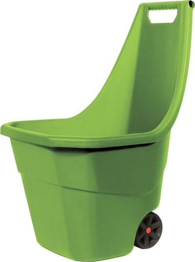 Karrocë kopshti Prosperplast LOAD&amp;GO, 55L, me 2 rrota, e zezë