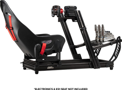 Кокпит за симулација Next Level Racing F-GT Elite Lite, преден и страничен монтажен систем, алуминиум