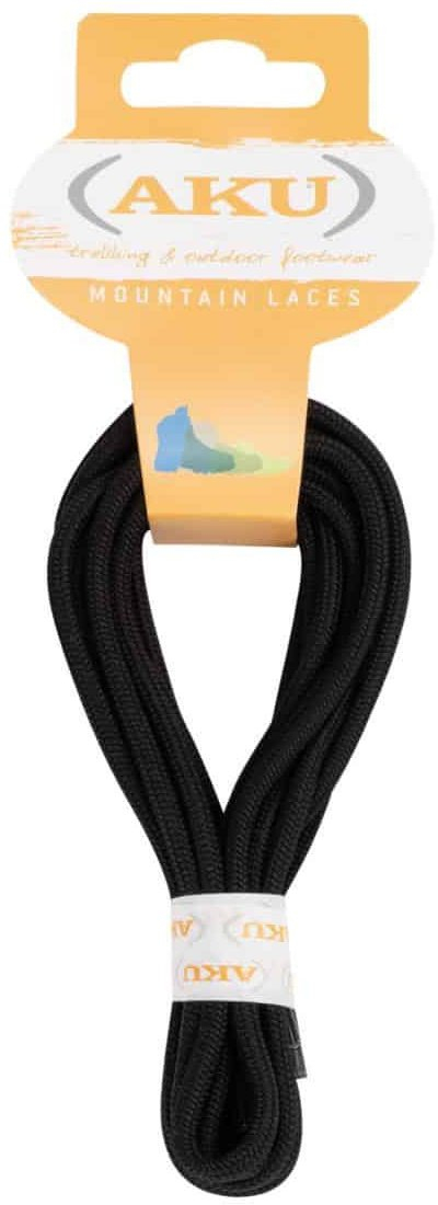 Врвки за чевли Аку Rocky Round, 140 cm, црни