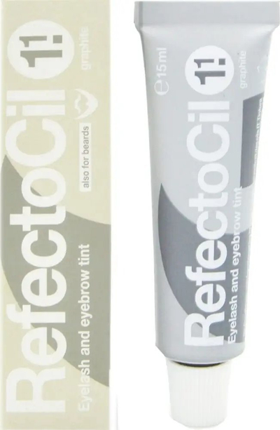 Ngjyrë për vetulla dhe qerpikë RefectoCil 1.1 Graphite, 15 ml, gri grafit