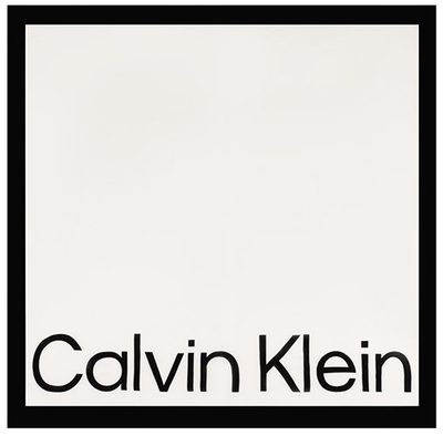 Shallë për femra Calvin Klein, e bardhë/zezë