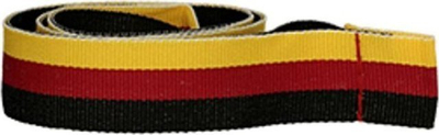 Shirit dekorativ Victoria Sport Ribbon, 20 mm, zi kuqe verdhë