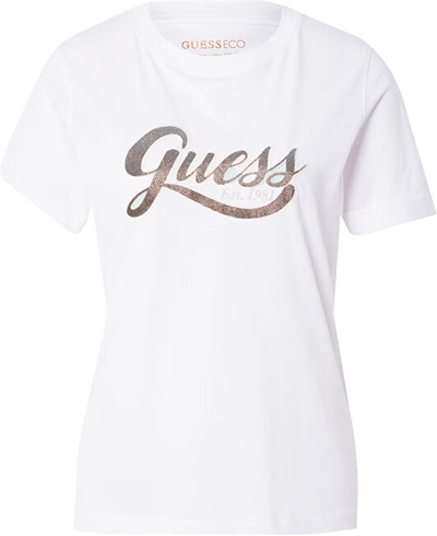 Bluzë për femra Guess, e bardhë