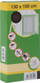 Rrjetë dritareje kundër mushkonjave Easy Life, 130x150 cm, 18 g/m², antracit