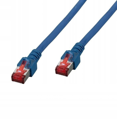 Kabëll rrjeti Lanberg Patchcord RJ45 S/FTP Cat 6, 1.5m, LSZH, blu