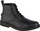 Çizme lëkure Track Ankle Boots, tabe gome, të zeza