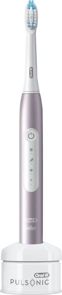 Furçë dhëmbësh elektrike Oral-B Pulsonic Slim Luxe, sonike, e zezë