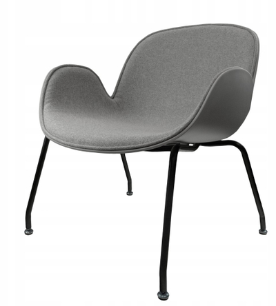 Fotelja Nuforma IMOLA, dizajn modern, 73x65.5x65.5cm, gri