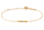 Byzylyk për femra Pdpaola RAINBOW Gold PU01-788-U, i artë