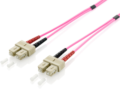 Kabllo optike Equip SC, Duplex SC - Duplex SC, 5m, vjollcë