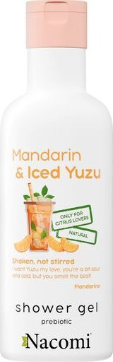 Xhel dush Nacomi Mandarin Yuzu, prebiotik, 300ml