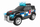 Makinë lodër policie Hamleys Light & Sound Emergency 4x4, drita dhe tinguj, e zezë
