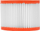Filter HEPA për fshesë me korrent SMART365 SM-04-03003, për modelin industrial SM-04-03030, i bardhë