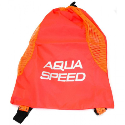 Çantë noti Aqua-Speed 75, rrjetë najloni, mbyllje me shtrëngim, blu