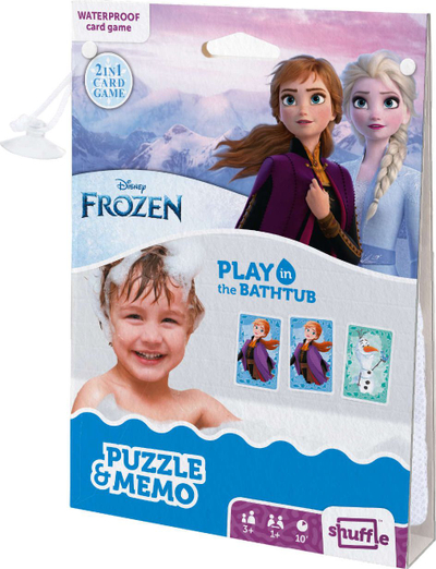 Loja me letra banjoje Cartamundi Shuffle Aqua Game Disney Frozen, për fëmijë, shumëngjyrëshe