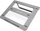 Mbajtëse laptopi Digitus Variable Notebook Stand, USB C Dock me 7 porta, alumini, gri