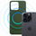 Këllëf telefoni 3mk Hardy MagSilicone për iPhone 13 Pro Max, kompatibil me MagSafe, jeshil alpin