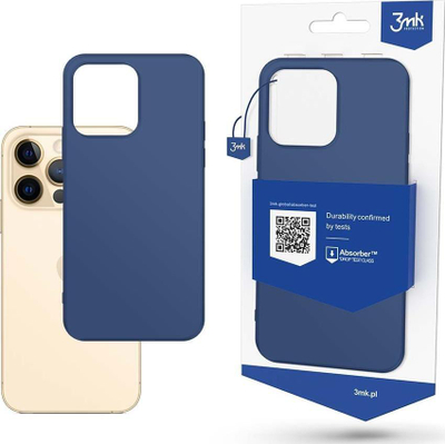 Mbulesë matt 3mk Matt Case për iPhone 13 Pro 6.1", ngjyrë luleshtrydhe me blueberry