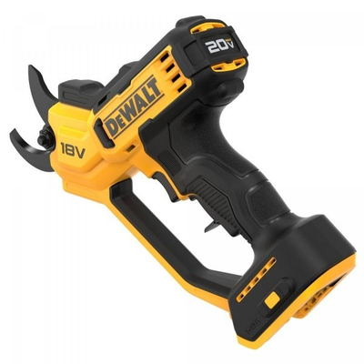 Krasitëse kopshti me bateri Dewalt DCMPP568N, prerje deri 38 mm, pa bateri, e verdhë