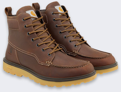 Këpucë pune Carhartt Greenfields 2, që s’i hyn uji, Rugged Flex, kafe e errët