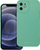 Këllëf telefoni Roar Luna për iPhone 12, TPU, shumë i hollë, jeshil pastel