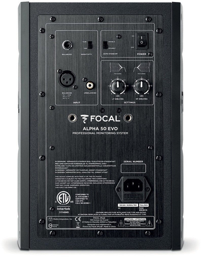Monitor studio Focal Alpha 50 Evo, 5", 70W, i zi