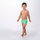 Боксерки за пливање за деца Aquawave Idaro Kids Jr, брзо сушење, еластични, зелени