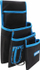 Rrip veglash Hogert Tool Belt Pocket, disa xhepa, material i qëndrueshëm, zi blu