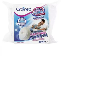 Tableta zëvendësuese për lagështues ajri 450 g, paketë refill, të bardha