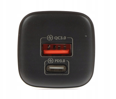 Karikues muri Delta Power CHAR X142 33W GaN, USB, i bardhë