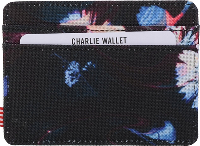 Portofol Herschel Charlie Cardholder, i hollë për kartat, i zi