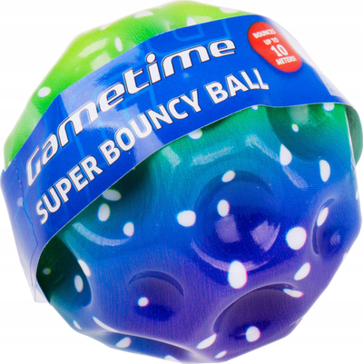 Top lodre Sombo Bouncing Ball, 7cm, shumëngjyrësh, set me 12 copë
