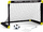 Portë futbolli Set Goal, 90x60 cm, palosëse, me top dhe pompë