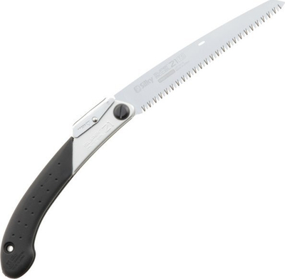 Sharrë krasitëse Silky Super Accel, teh 21 cm, palosëse, e zezë