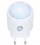 Dritë nate LED me sensor muzgu, 1W, ndezje automatike, e bardhë