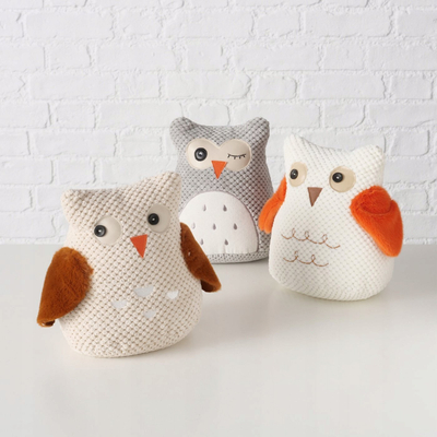 Bllokues dere Boltze Home ROOMY Owl, 1.2 kg, poliester, shumëngjyrësh