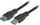 Kabllo USB EFB, 2 x USB-A, 3 m, e zezë