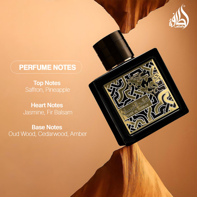 Eau de Parfum Lattafa Qaed Al Fursan, 90 ml