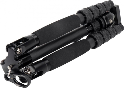 Tripod për kamera Sirui Traveler 5CX, karbon, 138cm, i zi