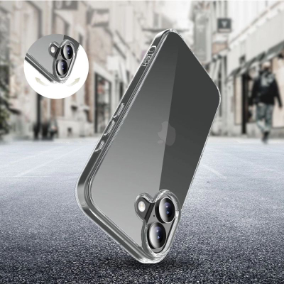 Këllëf telefoni Tech-Protect FlexAir Hybrid për iPhone 17, transparent, i kthjellët