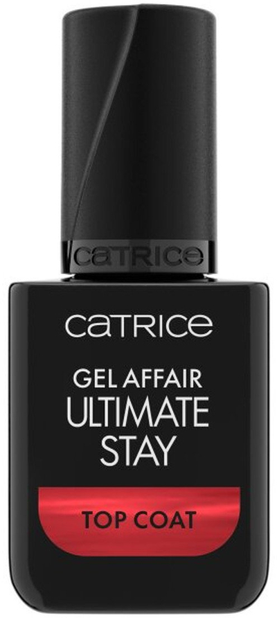 Заштитен лак за нокти Catrice Gel Affair Ultimate Stay Top Coat, 10 ml, проѕирен