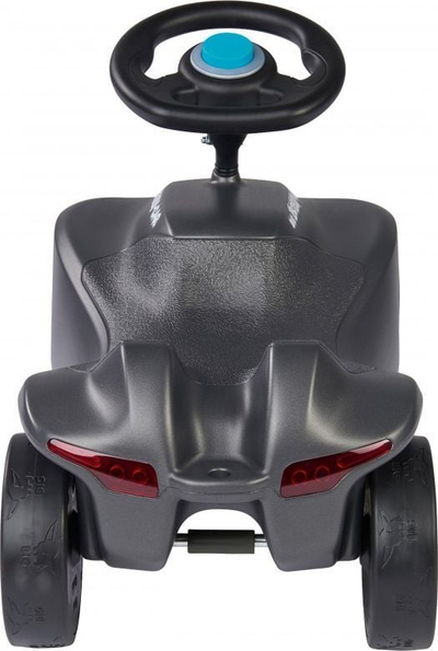 Makina lodër ride on BIG Bobby Car Neo, me timon e bori, me rrota të qeta, e zezë