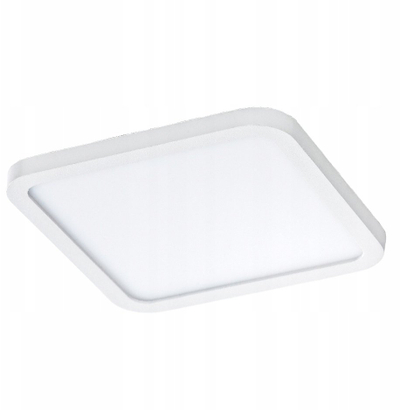 Panel tavani LED Azzardo Slim, katror, IP44, i bardhë