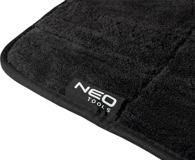 Peshqir për tharrjen e makinës NEO Tools 11-460, coral fleece, mikrofibër, gri