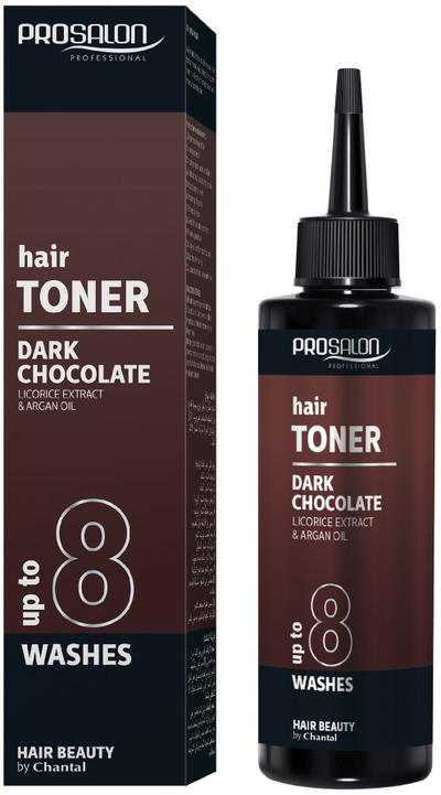 Toner xhel për flokë PROSALON PROFESSIONAL Dark Chocolate, 125 ml, nuancë çokollatë e errët
