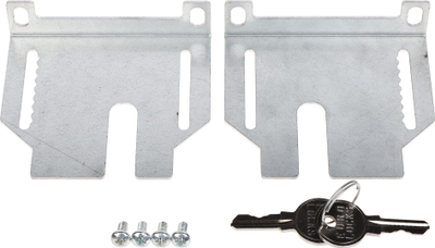 Sirtar rack StalFlex 19" 2U, 320 mm i thellë, i zi