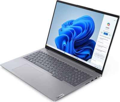 Laptop Lenovo ThinkBook 16 Gen 7, 16", Intel Core Ultra 7 155H, 16GB RAM, 512GB SSD, Intel Arc Graphics, gri arktik