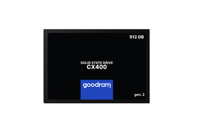 Disk SSD GOODRAM CX400 gen.2, 2.5", 512GB, 3D TLC NAND, i zi